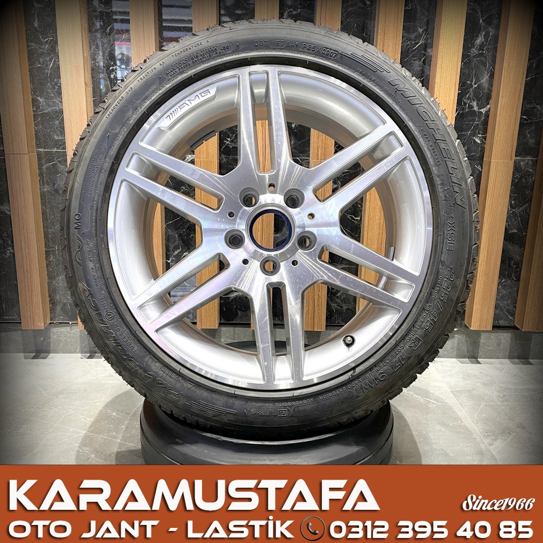 17 MERCEDES BENZ W204 AMG  * SIFIR JANT LASTIK * 1 ADET * CJ022