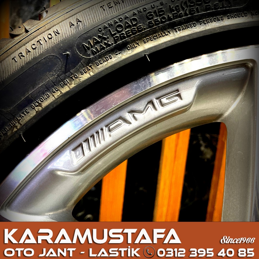 17 MERCEDES BENZ W204 AMG  * SIFIR JANT LASTIK * 1 ADET * CJ022