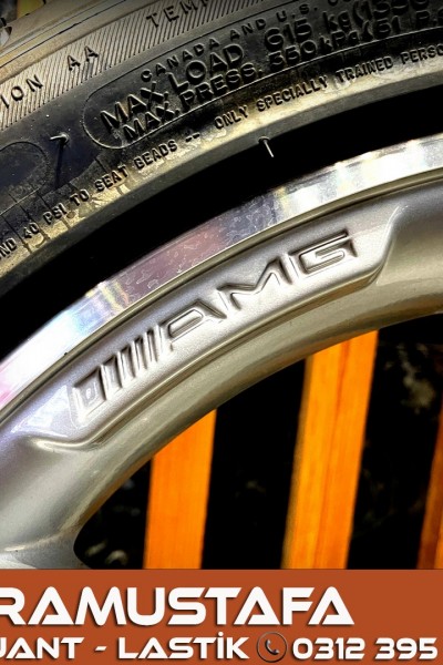 17 MERCEDES BENZ W204 AMG  * TEK SIFIR JANT LASTIK * 1 ADET * CJ022