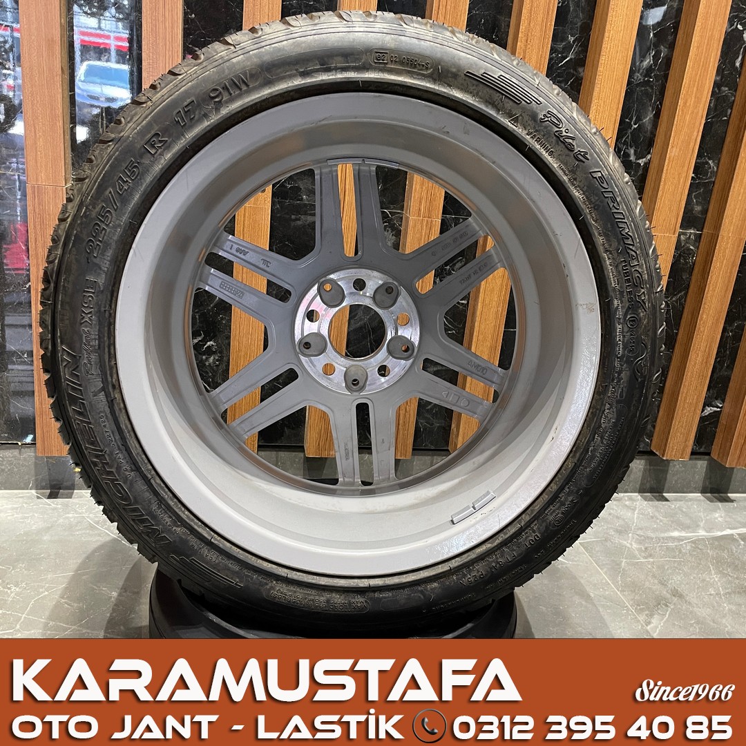 17 MERCEDES BENZ W204 AMG  * SIFIR JANT LASTIK * 1 ADET * CJ022