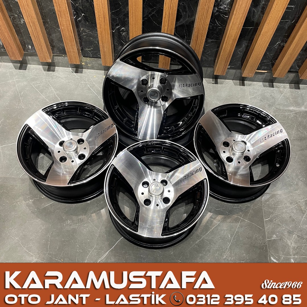 13" BSA RACING FULL CNC JANT TAKIMI 4*100 * CJ050