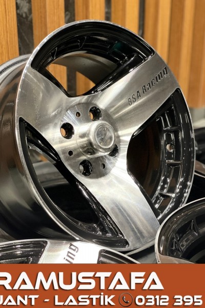 13" BSA RACING FULL CNC JANT TAKIMI 4*100 * CJ050