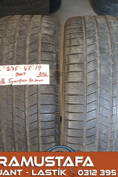 275 45 R 19 PIRELLI KIS * 2005 * 2 ADET * CKL071