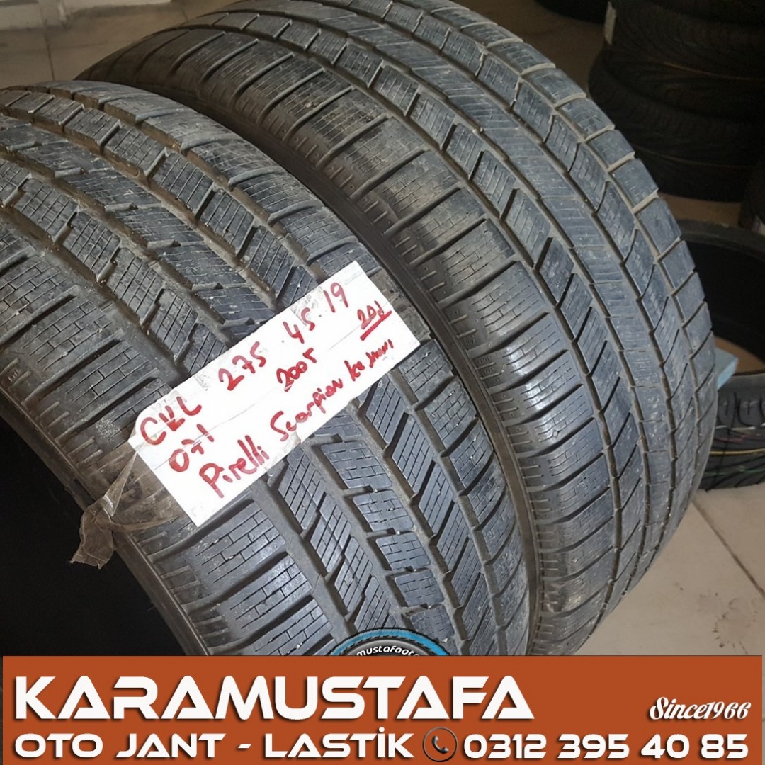275 45 R 19 PIRELLI KIS * 2005 * 2 ADET * CKL071