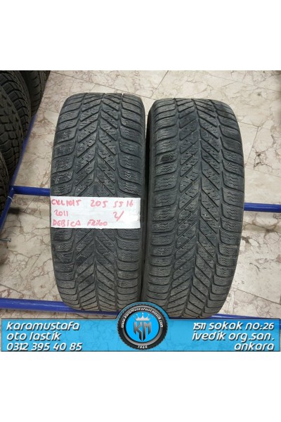 205 55 R 16 DEBICA FRIGO 91T * 2011 * 2 ADET * CKL1015