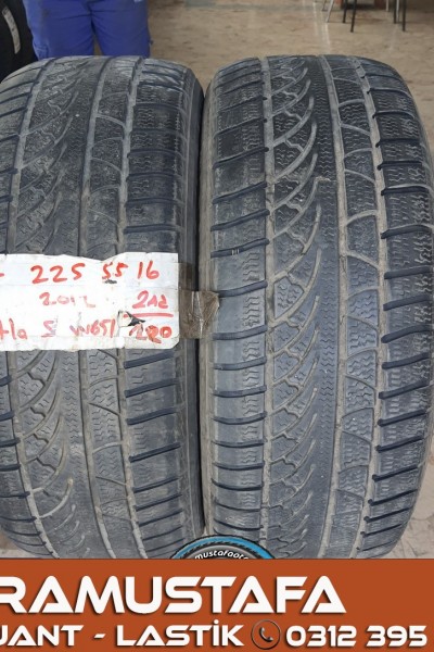 225 55 R 16 PETLAS W651 95H * 2012 * 2 ADET * CKL104