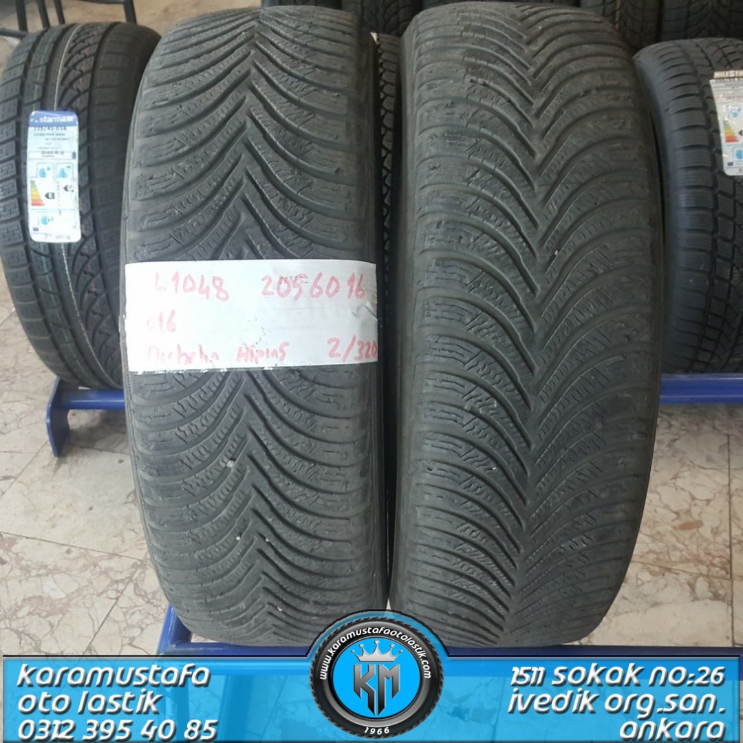 205 60 R 16 MICHELIN ALPIN5 * 2016 * 2 ADET * CKL1048