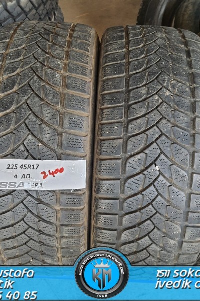 225 45 R 17 LASSA SNOWYASERA * 2013 * 4 ADET * CKL1074