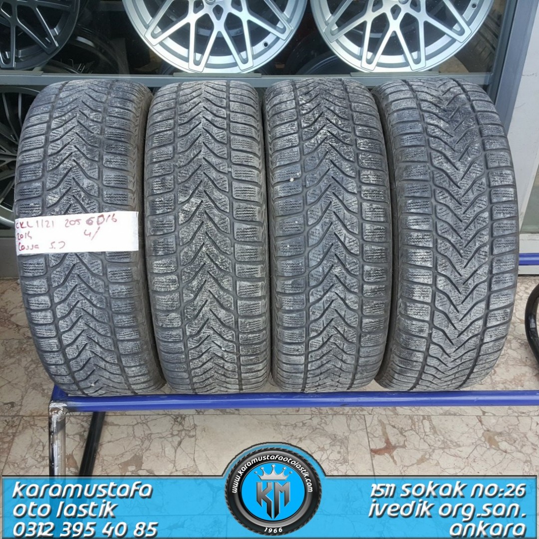 205 60 R 16 LASSA SNOWAYS3 92H * 2017 * 4 ADET * CKL1121