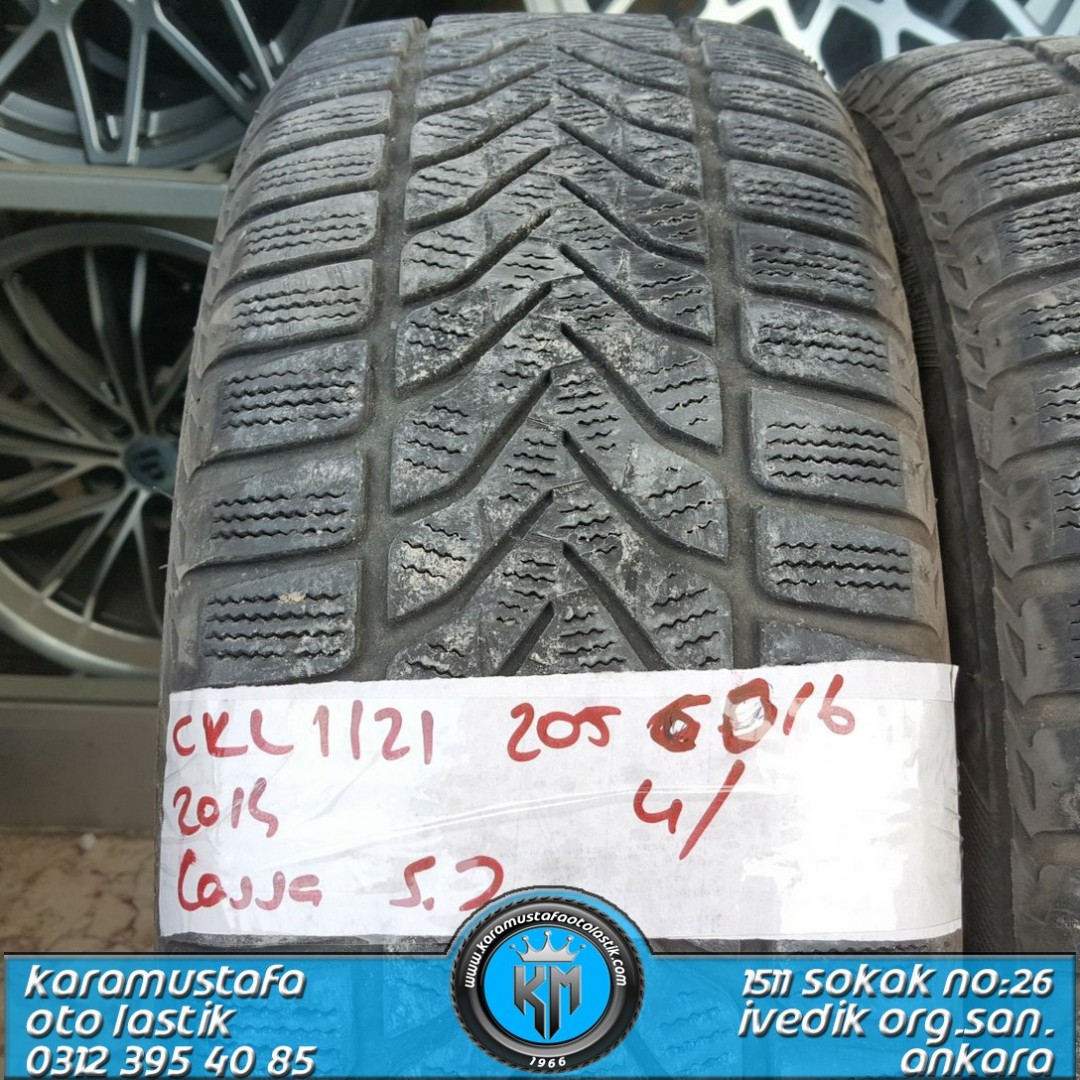 205 60 R 16 LASSA SNOWAYS3 92H * 2017 * 4 ADET * CKL1121