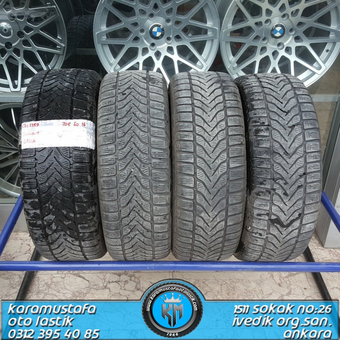 205 60 R 16 LASSA SNOWYS * 2016 * 4 ADET * CKL1259