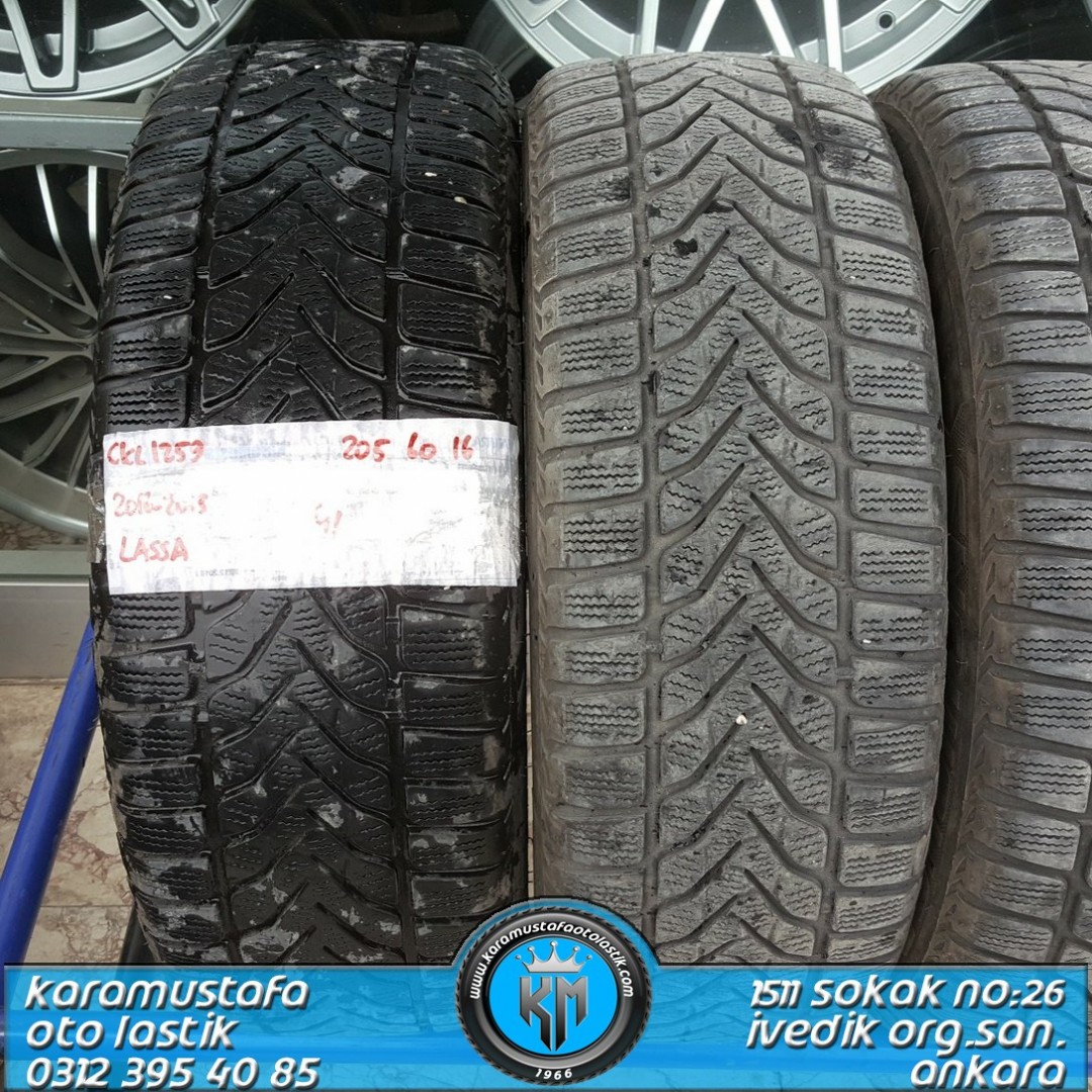 205 60 R 16 LASSA SNOWYS * 2016 * 4 ADET * CKL1259