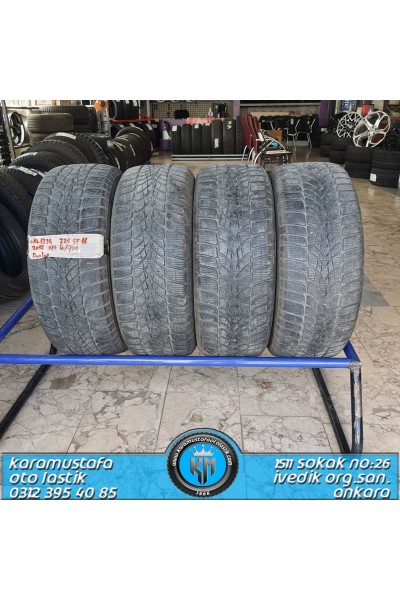 225 55 R 16 DUNLOP RFT 95H * 2012 * 4 ADET * CKL1334