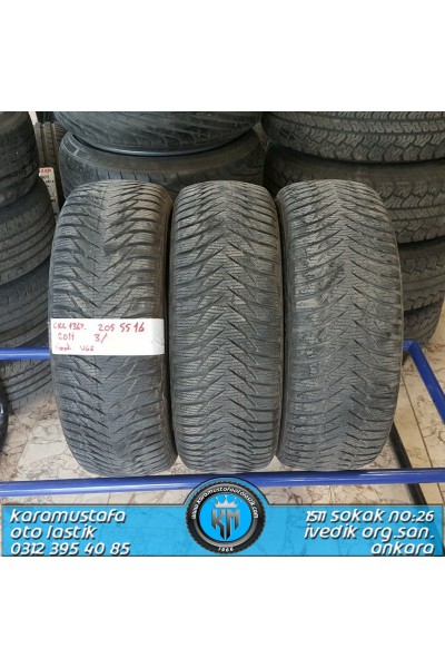 205 55 R 16 GOODYEAR UG8 91H * 2011 * 2 ADET * CKL1362
