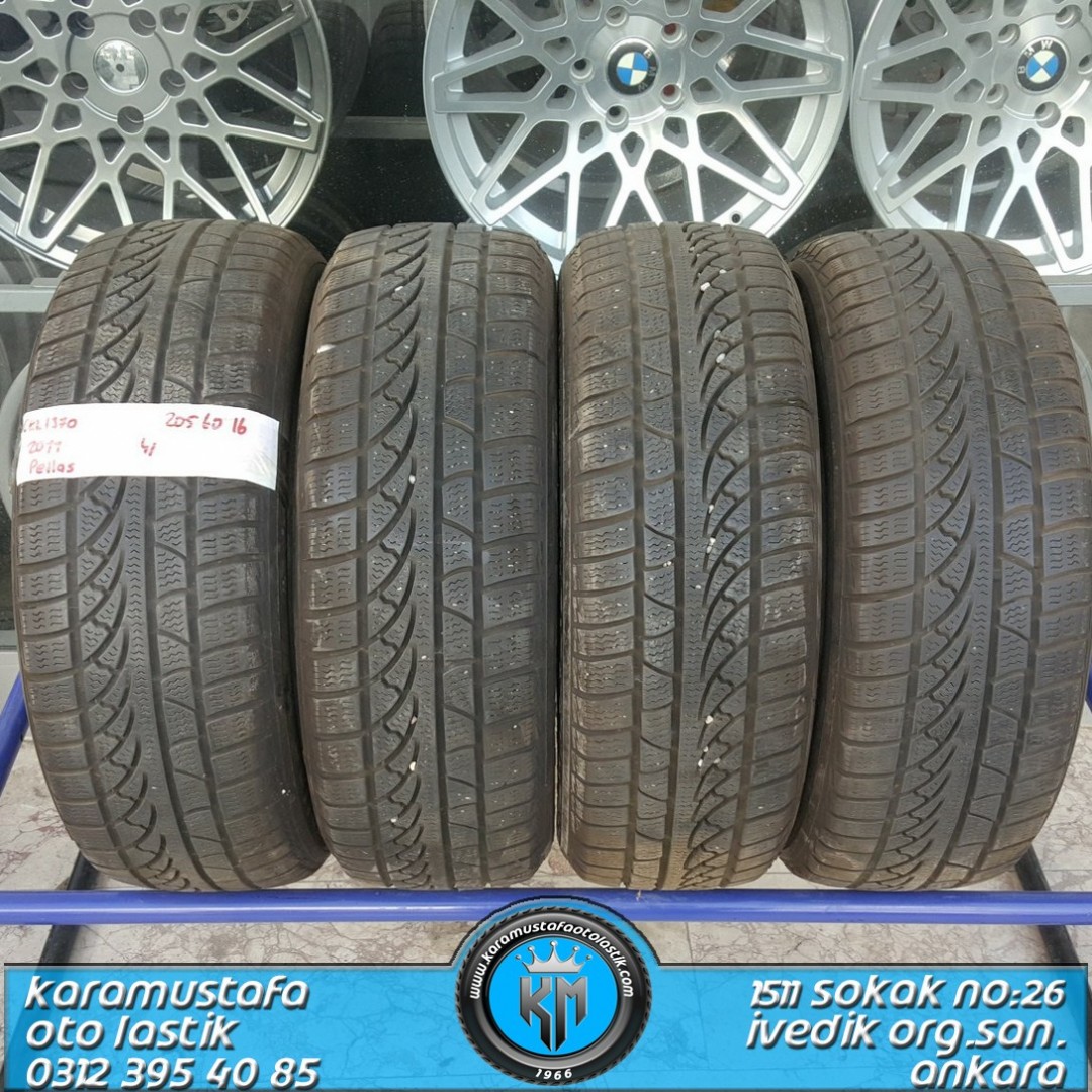 205 60 R 16 PETLAS W651 92H * 2011 * 4 ADET * CKL1370