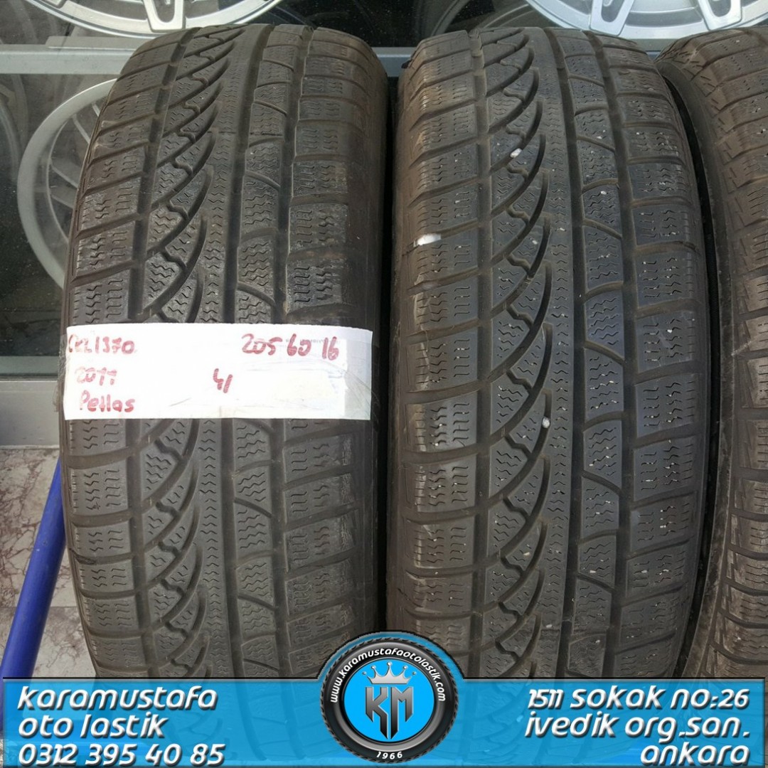 205 60 R 16 PETLAS W651 92H * 2011 * 4 ADET * CKL1370