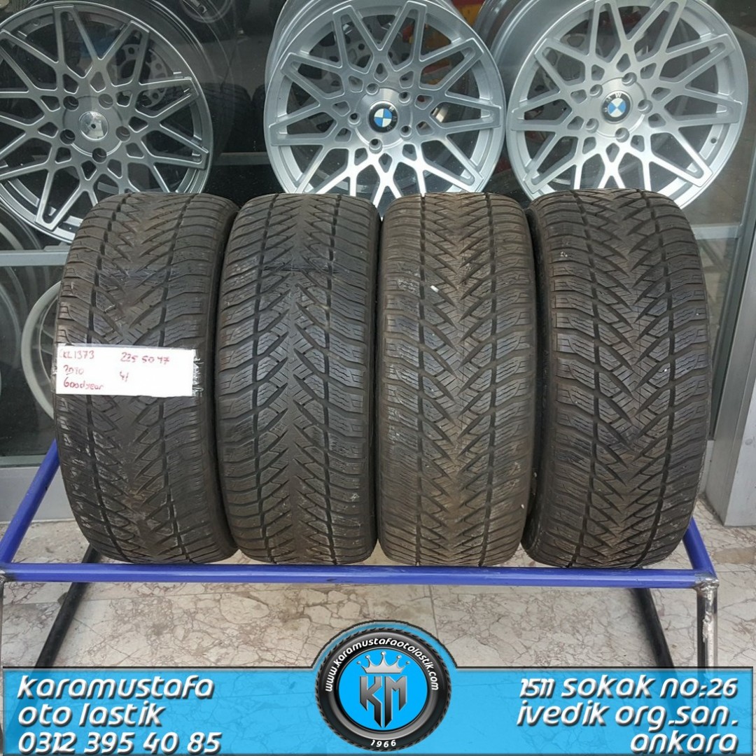 225 50 R 17 GOODYEAR KIS RFT  * 2010 * 4 ADET * CKL1373