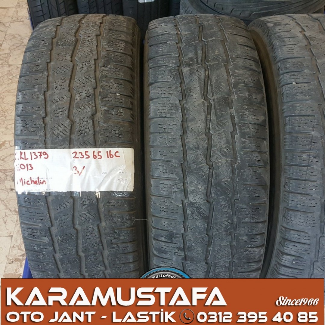 235 65 R 16 MICHELIN AGILIS 113T * 2013 * 3 ADET * CKL1379