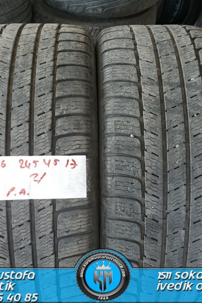 245 45 R 17 MICHELIN PRIMACY ALPIN * 2008 * 3 ADET * CKL1386