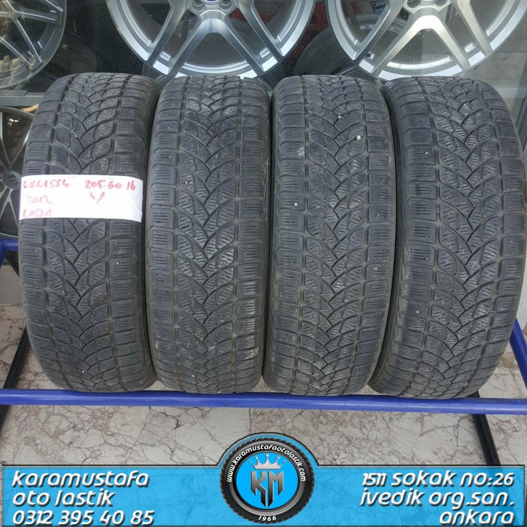 205 60 R 16 LASSA SNOWAYS ERA 92H * 2012 * 4 ADET * CKL1554