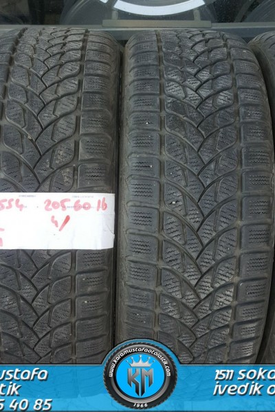 205 60 R 16 LASSA SNOWAYS ERA 92H * 2012 * 4 ADET * CKL1554