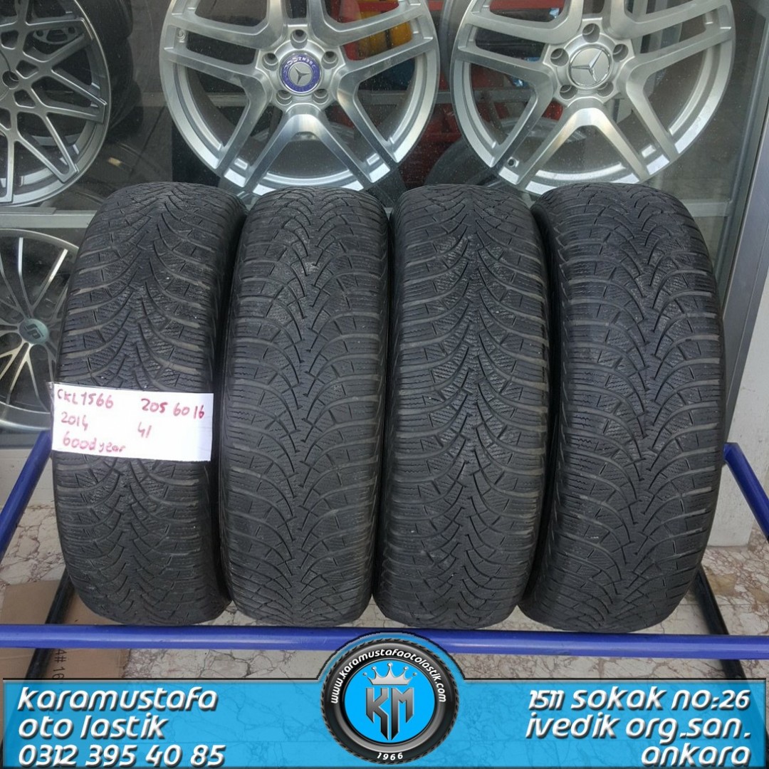 205 60 R 16 GOODYEAR UG 92H * 2014 * 4 ADET * CKL1566