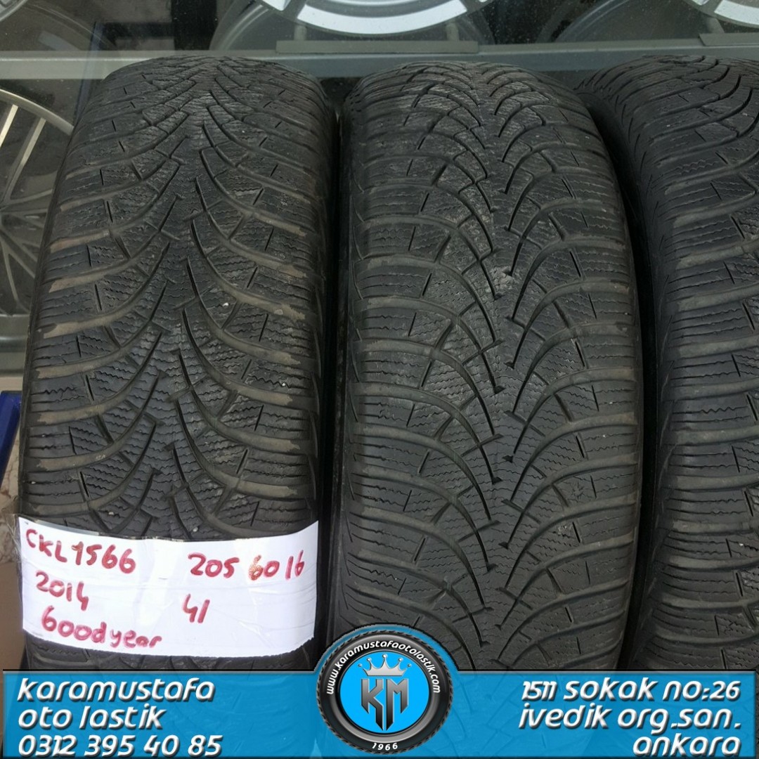 205 60 R 16 GOODYEAR UG 92H * 2014 * 4 ADET * CKL1566