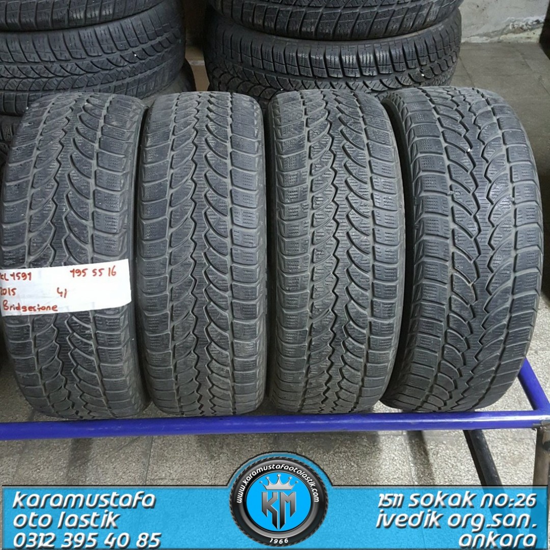 195 55 R 16 BRIDGESTONE LM32 87H * 2015 * 4 ADET * CKL1591
