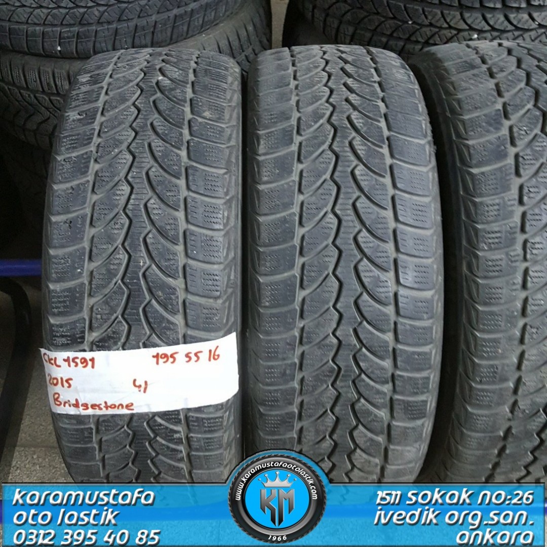 195 55 R 16 BRIDGESTONE LM32 87H * 2015 * 4 ADET * CKL1591