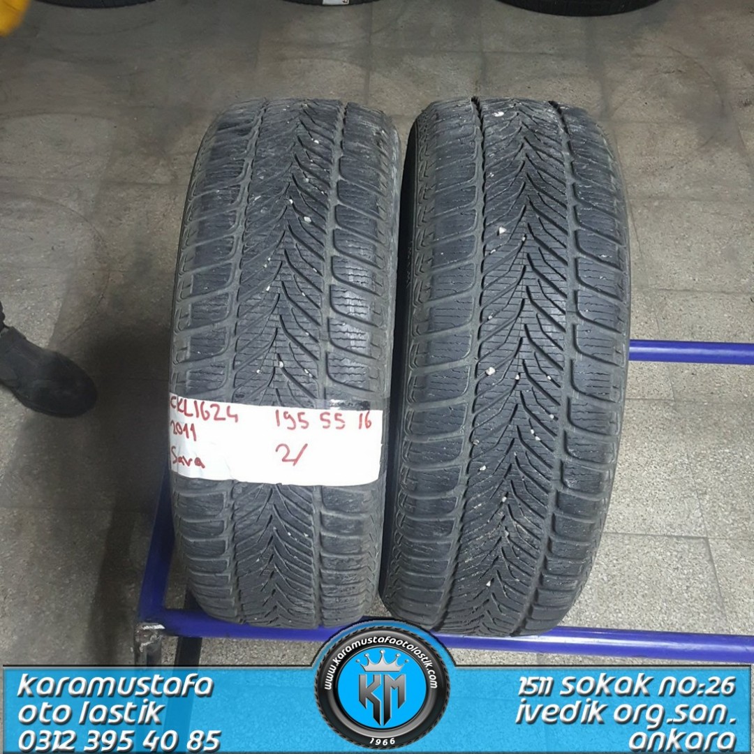 195 55 R 16 SAVA ESKOMO HP 87H * 2011 * 2 ADET * CKL1624