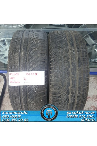 245 45 R 17 MICHELIN * 2012 * 2 ADET * CKL1695
