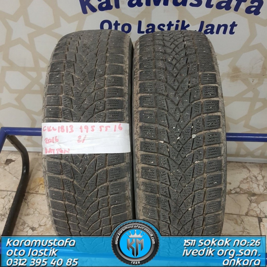 195 55 R 16 DAYTON DW510 87H * 2016 * 2 ADET * CKL1813