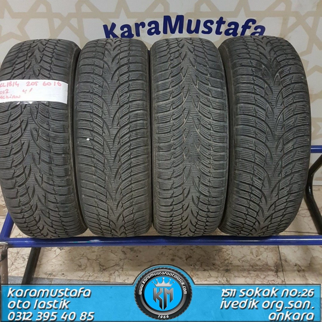 205 60 R 16 NOKIAN WRD3 92H * 2013 * 4 ADET * CKL1814