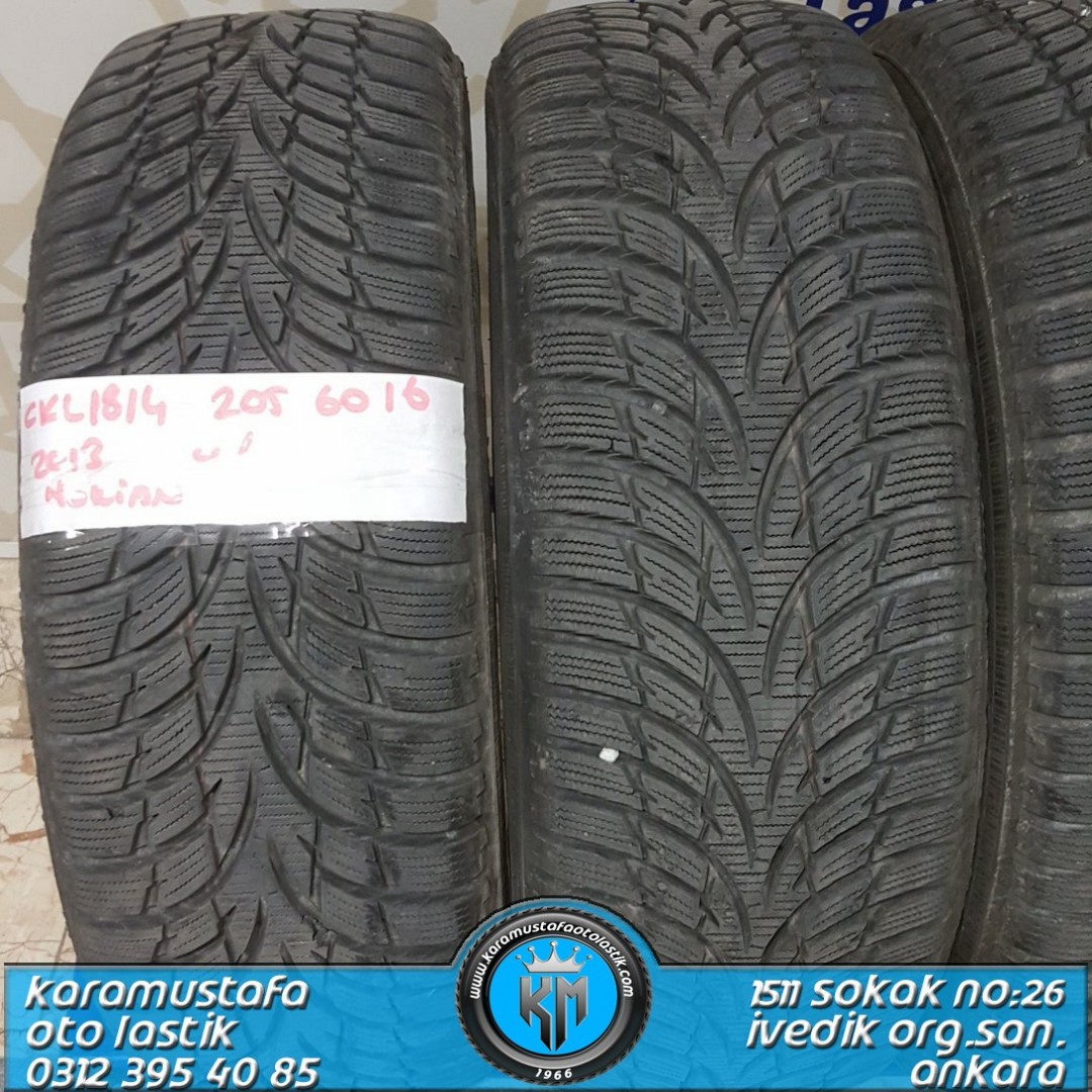 205 60 R 16 NOKIAN WRD3 92H * 2013 * 4 ADET * CKL1814