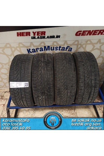 205 50 R 17 PETLAS W651 * 2014 * 4 ADET * CKL1957