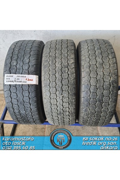 235 65 R 16 GOODYEAR EGW 115R * 2016 * 1 ADET * CKL2000