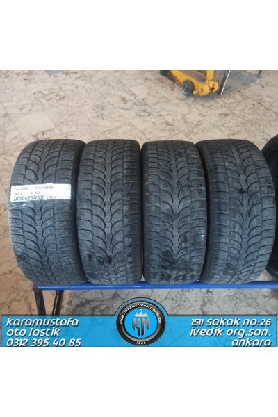 215 45 R 16 BRIDGESTONE LM32 93H * 2013 * 4 ADET * CKL2163