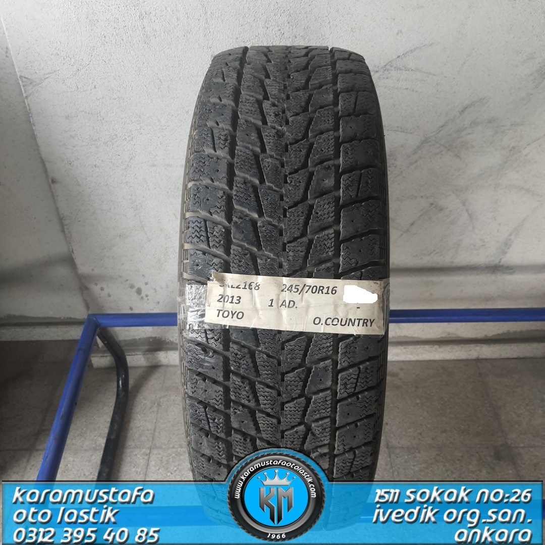 245 70 R 16 TOYO * 2013 * 1 ADET * CKL2168