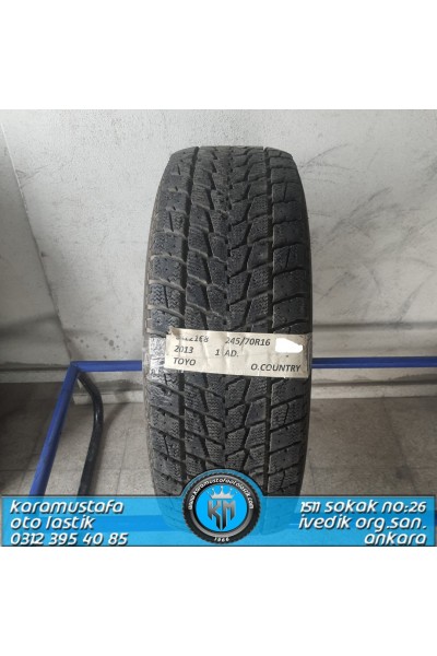 245 70 R 16 TOYO * 2013 * 1 ADET * CKL2168