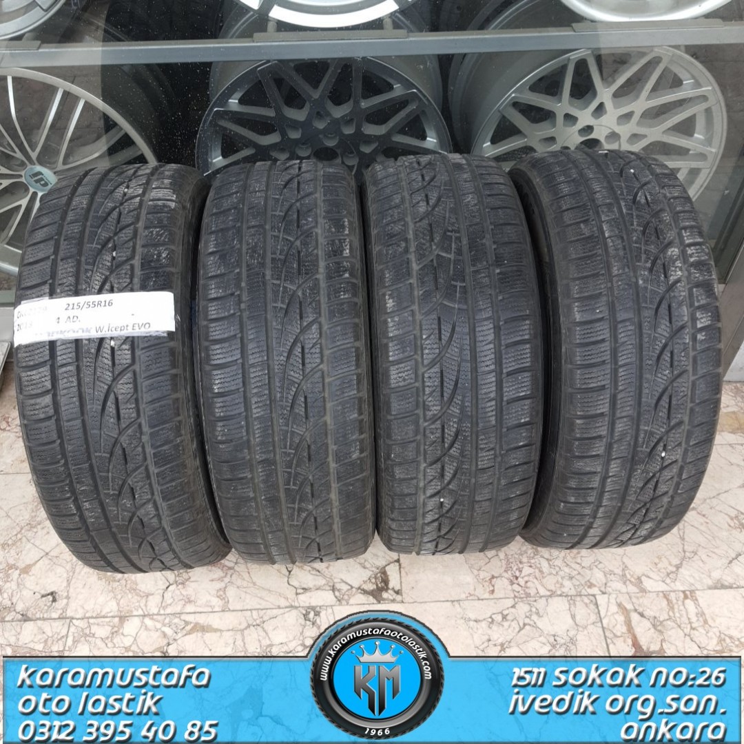 215 55 R 16 HANKOOK W310 93H * 2013 * 4 ADET * CKL2179