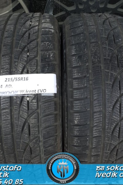 215 55 R 16 HANKOOK W310 93H * 2013 * 4 ADET * CKL2179