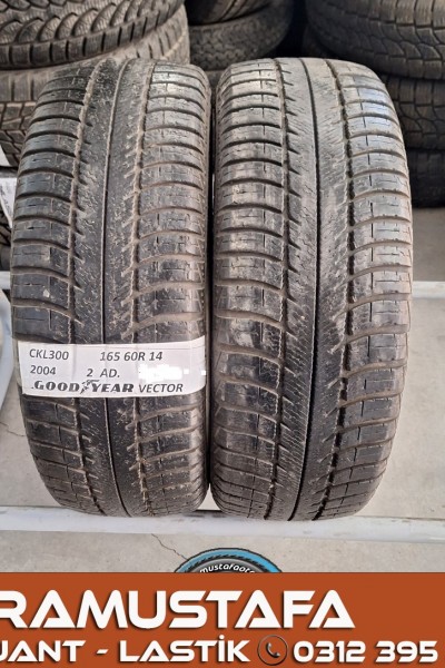 195 60 R 14 GOODYEAR VECTOR 5 86T * 2004 * 2 ADET * CKL300