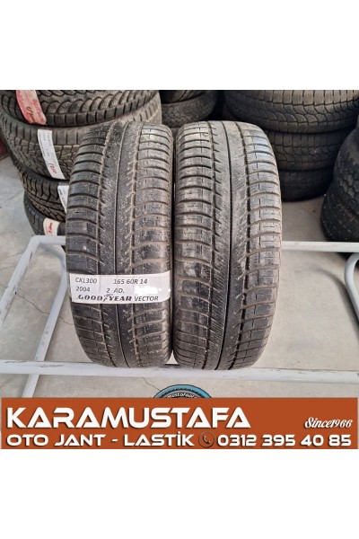 195 60 R 14 GOODYEAR VECTOR 5 86T * 2004 * 2 ADET * CKL300