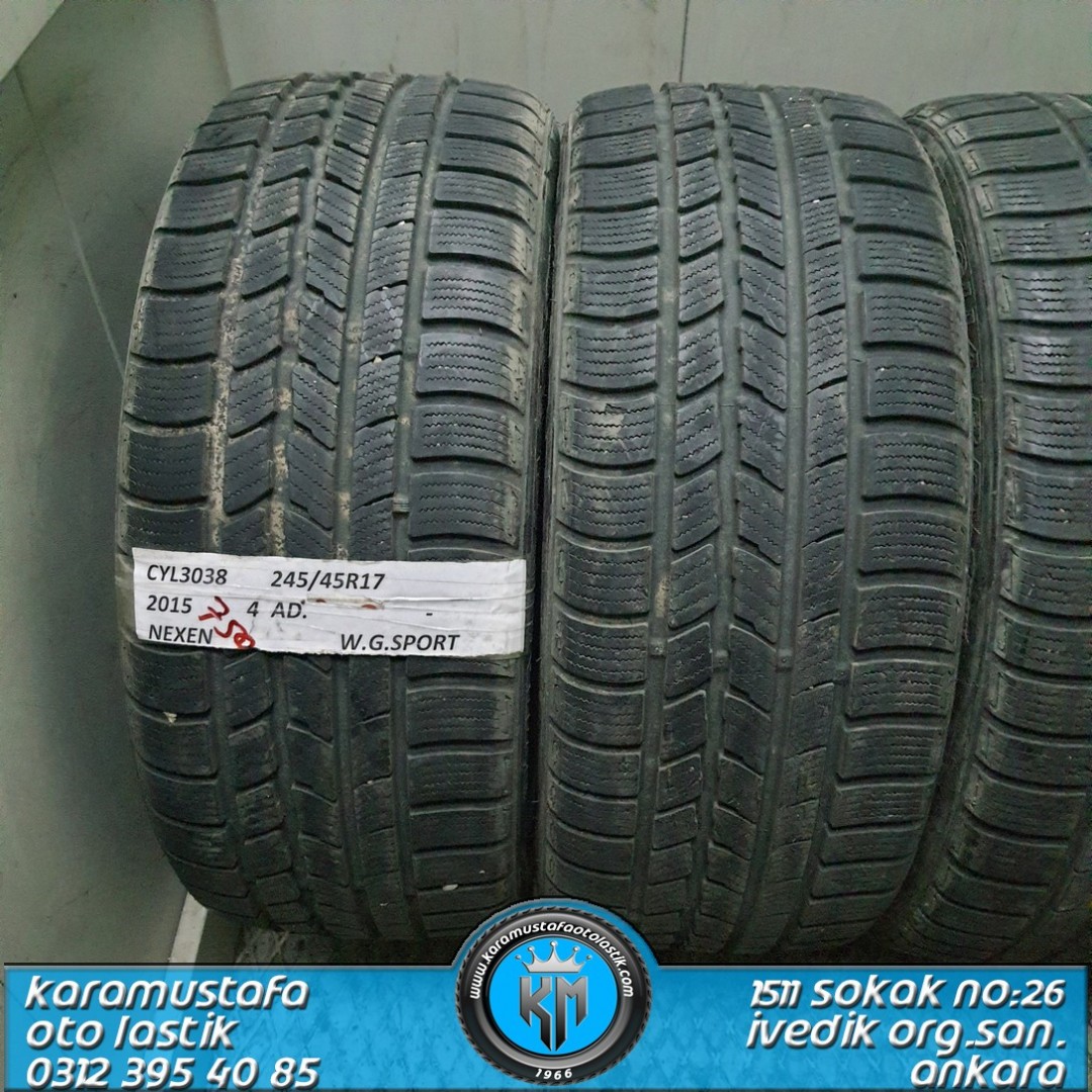 225 45 R 17 NEXEN WGS * 2015 * 4 ADET * CKL3038