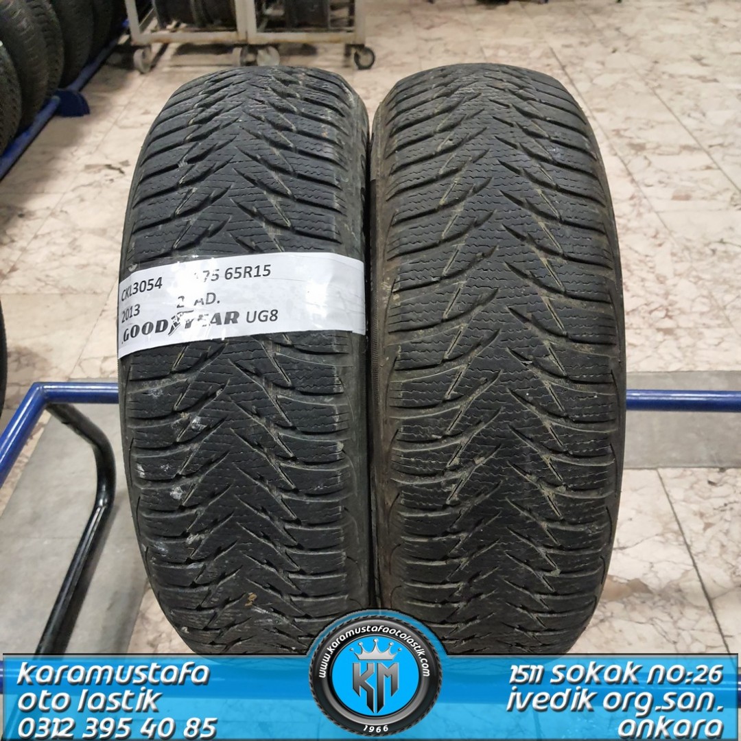 175 65 R 15 GOODYEAR UG8 88T * 2013 * 2 ADET * CKL3054