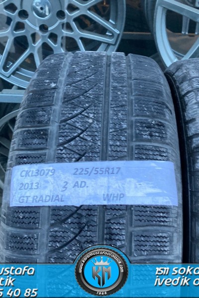 225 55 R 17 GT RADIAL WHP 101V * 2013 * 3 ADET * CKL3079