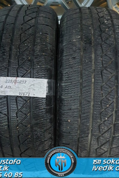 225 60 R 17 PETLAS W651 * 2014 * 4 ADET * CKL3087