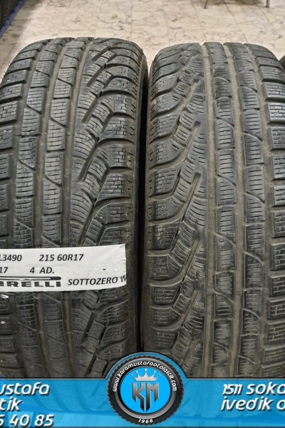 215 60 R 17 PIRELLI SZ * 2017 * 4 ADET * CKL3490