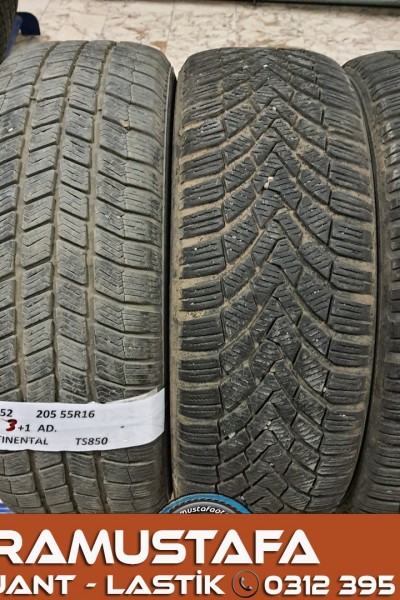 205 55 R 16 CONTINENTAL BARUM 91T * 2013 *  3+1 = 4 ADET * CKL3552