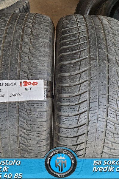 245 50 R 18 BRIDGESTONE LM001 RFT * 2015 * 4 ADET * CKL3591